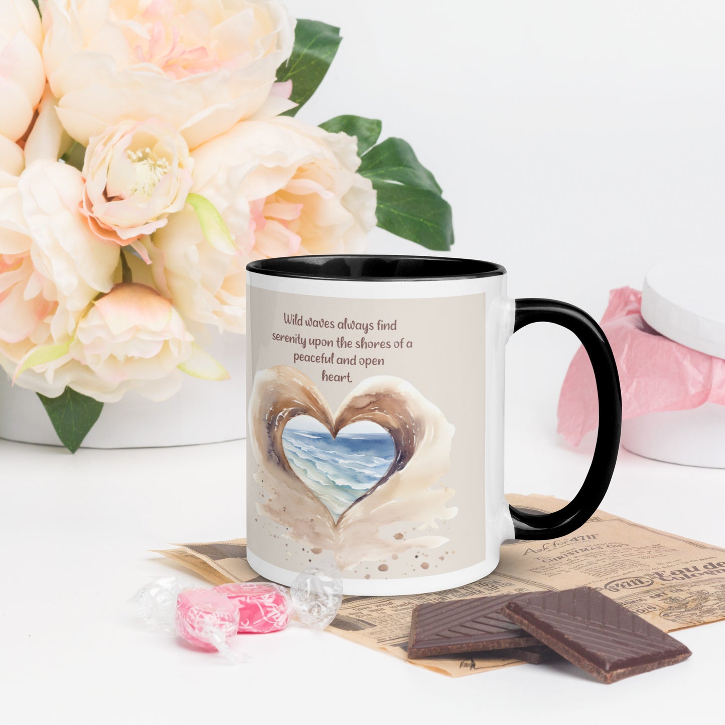 "Beach & Serenity" Full Wrap Mug