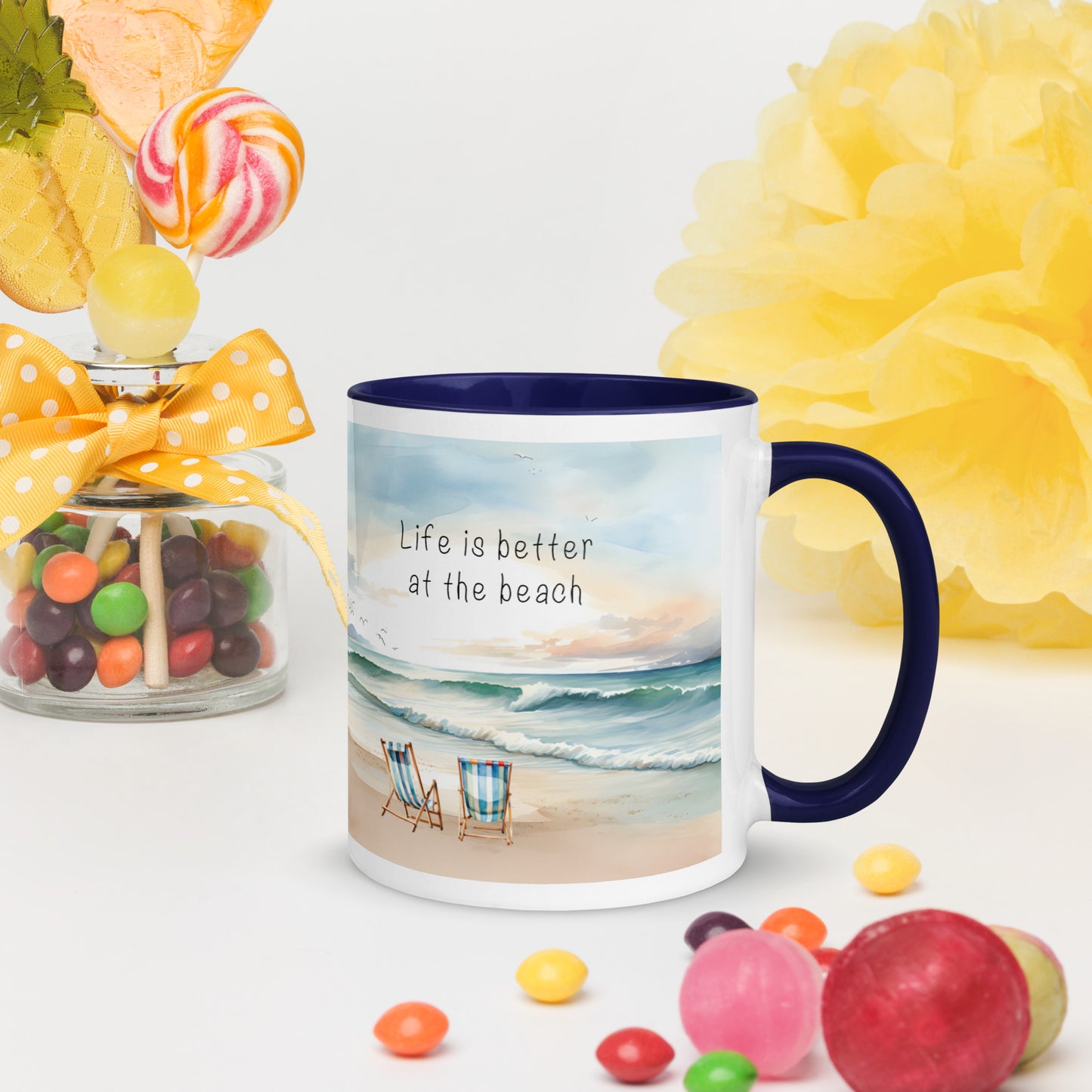 "Beach Fun" Full Wrap Mug