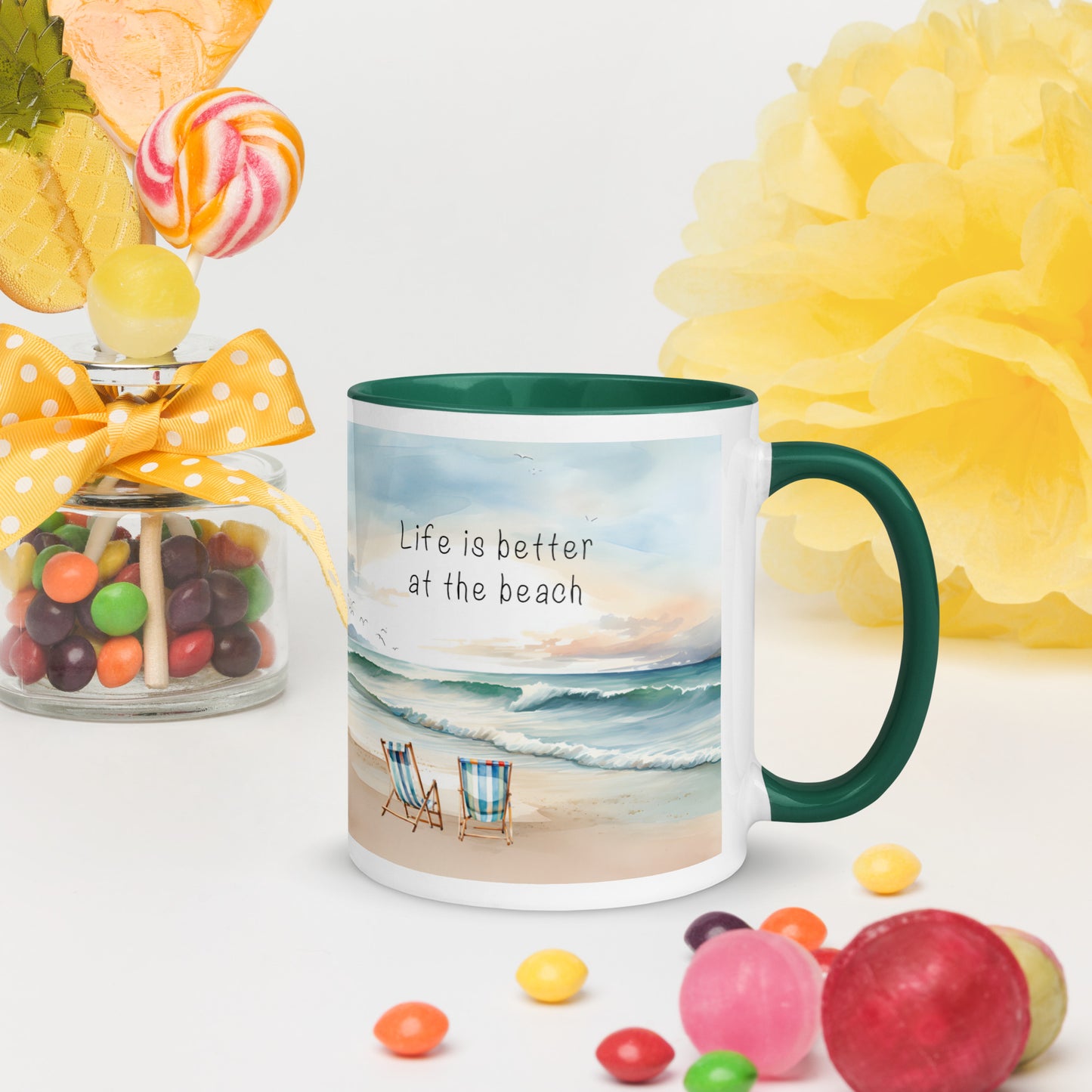 "Beach Fun" Full Wrap Mug