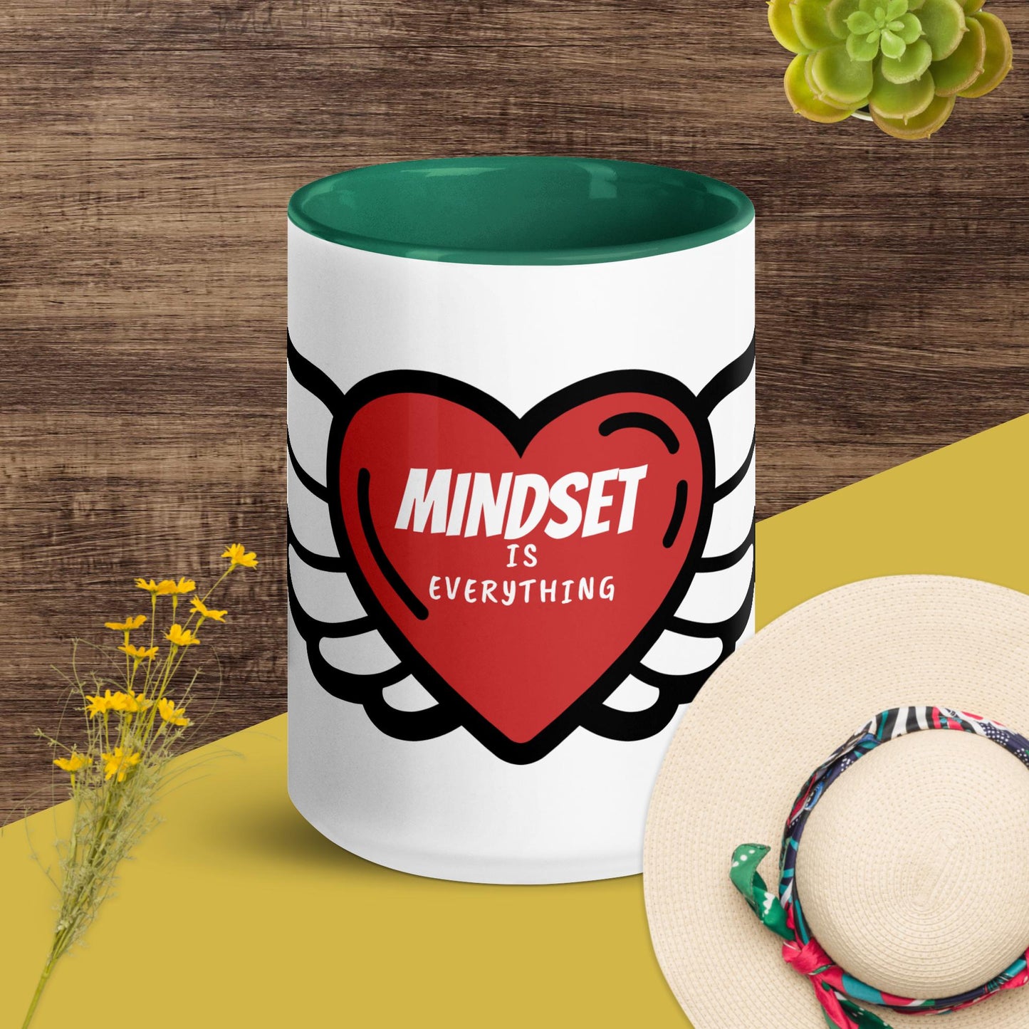 "Mindset is Everything" Ceramic Mug