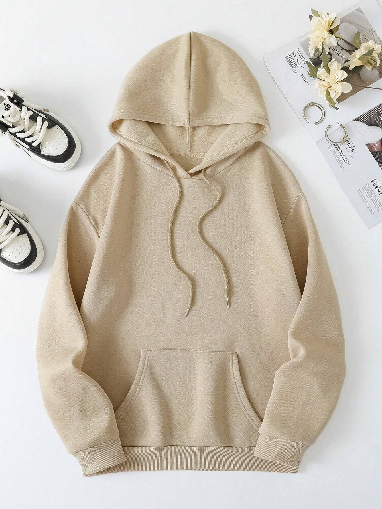 "FAITH OVER FEAR" Dropped Shoulder Hoodie