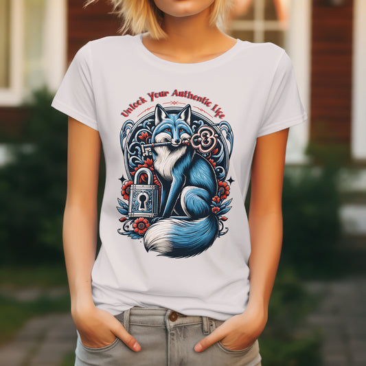 "Unlock Your Authentic Life" Unisex T-Shirt