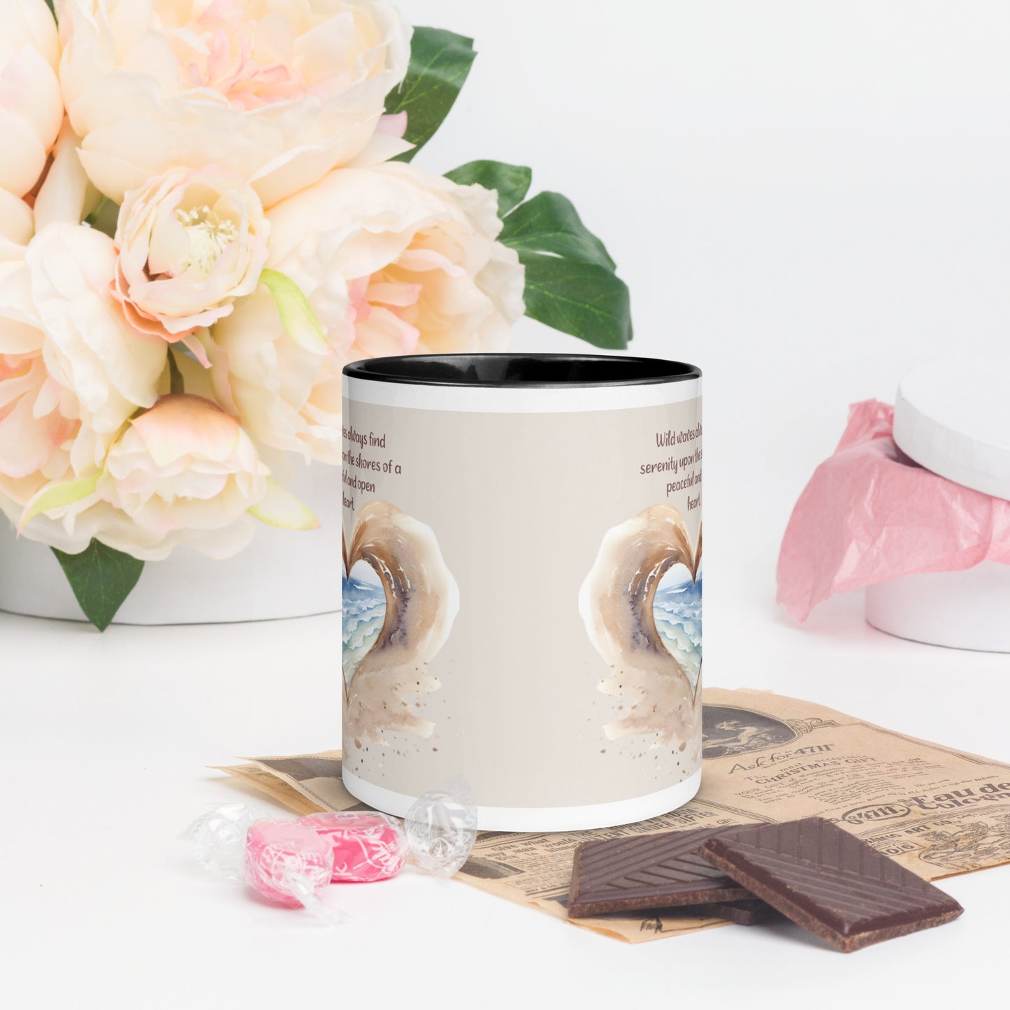 "Beach & Serenity" Full Wrap Mug