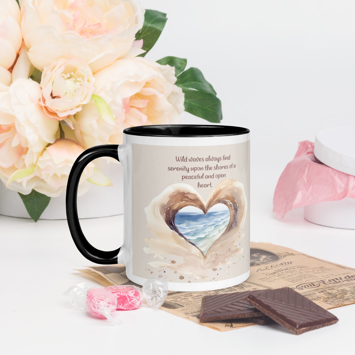 "Beach & Serenity" Full Wrap Mug