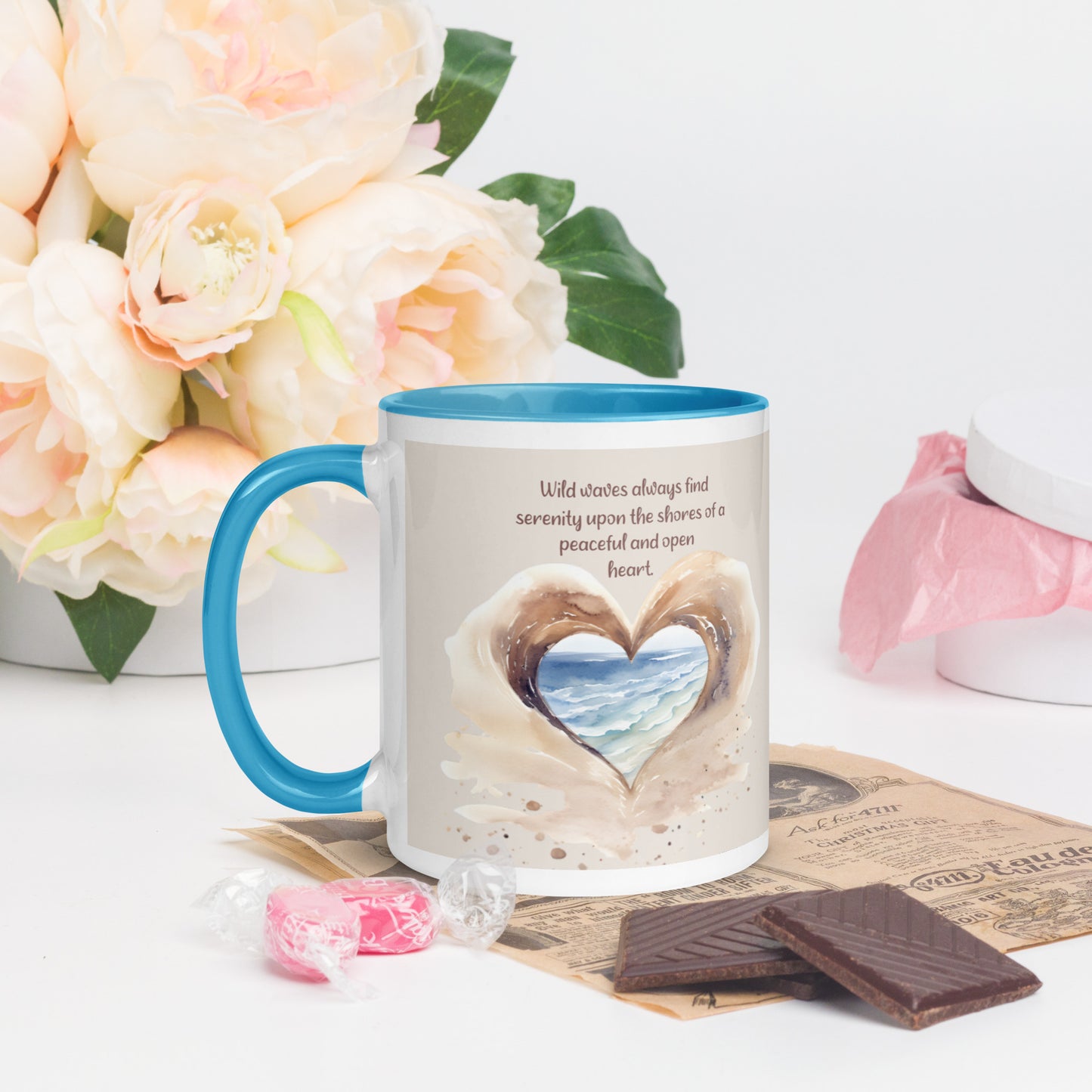 "Beach & Serenity" Full Wrap Mug