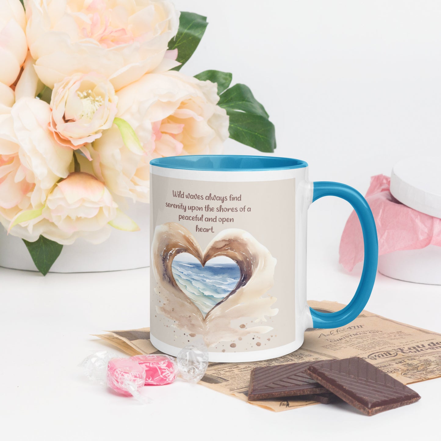 "Beach & Serenity" Full Wrap Mug