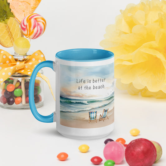 "Beach Fun" Full Wrap Mug